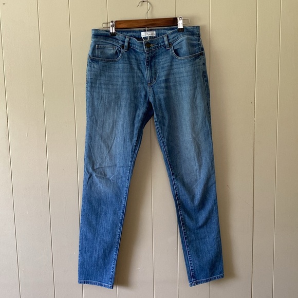 LOFT Relaxed Skinny Jeans Medium Wash Size 28 or 6 - Picture 3 of 11